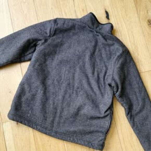 Orvis Men's Brighton Quarter 1/4 Zip Sherpa Lined Sweater Size Large - Picture 6 of 6